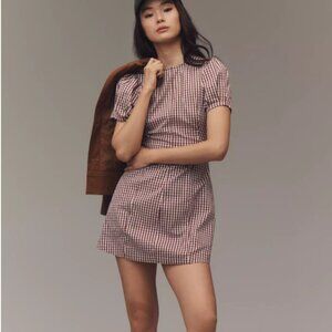 NWT - Anthropologie  WeWoreWhat Short-Sleeve Fit & Flare Mini Dress